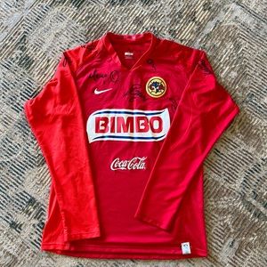 Aguilas Del America NIKE JERSEY /NIKE FIT DRY/ RED IN SMALL